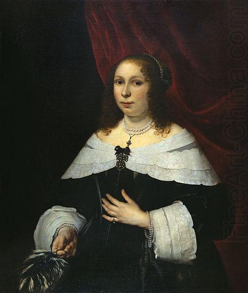 Bartholomeus van der Helst Lady in Black china oil painting image